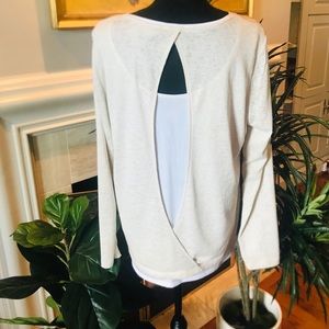 Chico’s Long sleeved active wear shirt